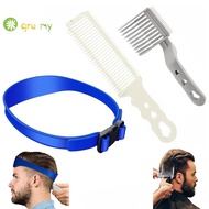 Fade Hair Trimming Guide for Men Neckline Shaving Template for DIY Home Haircuts, and Taper Guide
