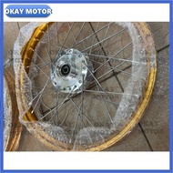 chrome hub lidi chrome alloy rim gold alloy rim set wave125 lc135 y125 kriss1 ex5dream dash ex5 c70 