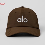 【New】 A Alo Printed Label Official Website Baseball Cap Soft Top Hat Mens And Womens Peaked Cap Sun 