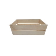COZY Pine Wood Crate 25 40 17 Cm. SL02-M Genuine