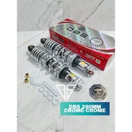 SHOCK DBS TOP UP 280MM 305 MM 345 MM CHROME SHOCKBREAKER AEROX 155 NMAX NEW NMAX OLD PCX NOUVO 280 M