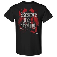 Men's cotton T-shirt Daniel Garcia Restore the Feeling AEW Official T Shirt