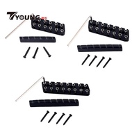 [Available] 6/7/8 String Headless Guitar Bridge & Slotted Camel Nut for Guitar Accs