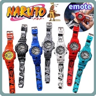 EMOTE Naruto Child Digital Wristwatches, Itachi Kakashi Cartoon Naruto Anime Watch,  Waterproof Adju