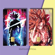 DRAGON BALL CARD CASE HOLOGRAM EOIP1/VVEEQ SUPER DRAGON BALL HEROES ATM STICKER/ POPULAR ATM CARD ST