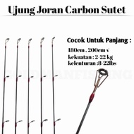 Carbon rod tip sutet 6 to/d 7mm 75-150cm
