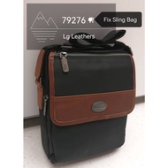 Kickers Genuine Leather & Canvas-Fix Sling Bag-79276S