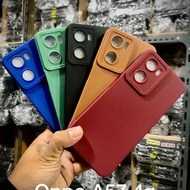 Softcase Pro Camera Oppo A57 2022 A77S A17 A17K Case Macaroon Full Cover Camera Protector