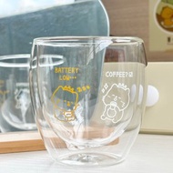 薯仔妹 小薯咖啡杯 雙層玻璃杯