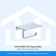 AALTO Toilet Paper Holder 1103SS (Chrome Brass)