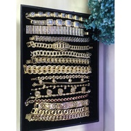 999.9 gold plated bracelet