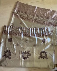 遮光布花花圖案窗簾