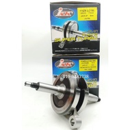 IKK Racing Crankshaft Y15ZR FZ150 LC135 5S New V2 Jet Up 4mm 8mm 16mm 14 Pin Rod 100mm SR2 Gold Platinum Block Jack