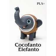 Cocofanto Elefanto Anomaly 3D Printer Brainrot Anomaly Figure