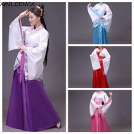XINLEENCX Chinese Ancient Dress, Chinese Cloth Oriental Fairy Princess Chinese Hanfu Skirt, Chinese 