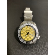 SEIKO MOD SKX007 YELLOW PROSPEX
