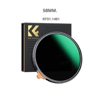 K&F FILTER VARIABLE ND2-400 MRC NANO-X  ฟิลเตอร์ ป้องกันหน้าเลนส์