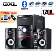 GXL GL-3200TUS Multimedia Speaker System with USB/SD/FM Tuner/Remote Control/BT