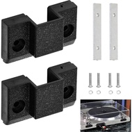 2 Pek Set Engsel Penutup Debu, Alat Ganti untuk Turntable SL 1200 MKII / 1210 MKII, 1200M3D, MK2, MK