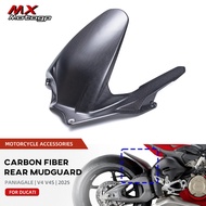 Carbon Fiber Rear Mudguard Fender For DUCATI Panigale V4 V4S 2025 Motorcycle Accessories Wheel Mud G
