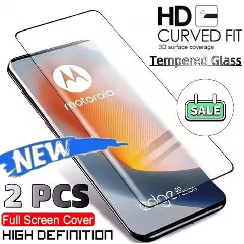 2Pcs Protective Glass Tempered Glass For Motorola Edge 50 60 Fusion 40 30 Pro Screen Protector For M