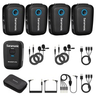 Saramonic Blink500T4 ไมค์ไร้สาย ไมค์อัดเสียง ไมโครโฟนไร้สาย ไมค์หนีบเสื้อ สำหรับ Vlog Phone DSLR(4 ไ