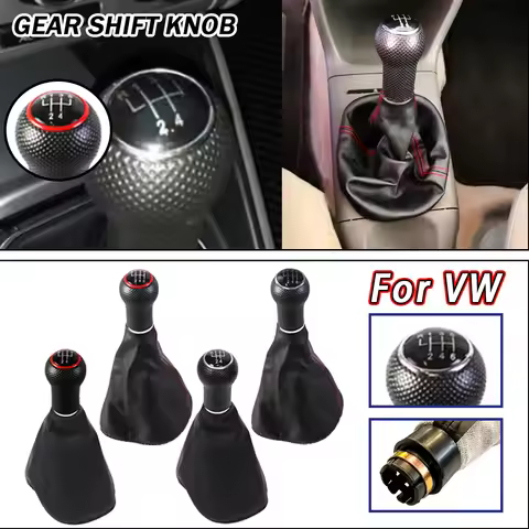 5/6 Speed Car Accessories Gear Shift Knob For VW POLO 6N 6N2 Golf 3 MK3 Vento Lupo 1996 1997 1998 19