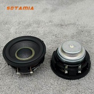 SOTAMIA 2pcs 2.25 Inch Mid Bass Speaker 4 Ohm 15W Round Long Stroke Portable Audio DIY Bluetooth Spe