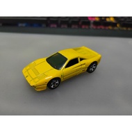 Hotwheels Yellow Ferrari 288 GTO First Edition