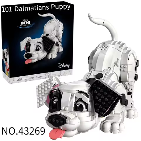 2025 new 1722pcs Popular Movie Game 101 Dalmatians Puppy 43269 Building Block Puzzle Model For Kids 