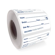 Stiker Expired Date 500pcs Stiker Label Produk Label Stiker Makanan