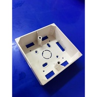 PVC Nut Box Base | Switch Socket Base | 86mm x 86mm x 31mm (Kotak Plug)