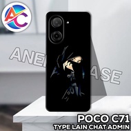 AC54/Case poco C71/GIRL'S Motif/softcase poco C71/casing poco C71/silicone poco C71