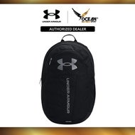 Under Armour Unisex UA Hustle Lite Backpack Bag (Black / Pitch Gray) 1364180-001