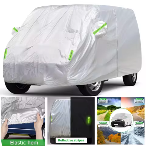 Car Cover Waterproof Dustproof Car Cover UV Protective Car Cover Exterior Snow Protection Covers For