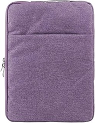 Allone B0D541384P Purple 13" x 2x35cm Bag Case with Inner Velour Exterior Pocket for 13" Tablet