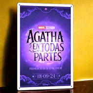 Agatha: Everywhere Album Tin Painting Metal Poster Made In Taiwan Straight Out Of The Island Agatha 