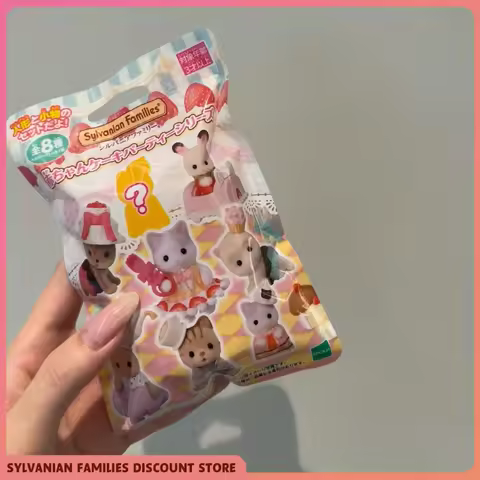 Sylvanian Families Casa Kids Toys Girl Figures Anime Girls Toys for Boy Ternurines Cute Calico Critt