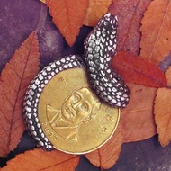 叢林風 錢夾 蟒蛇銀元 錢夾 銀墬(不含鍊)-ART64