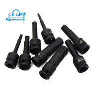 1/2 Inch Impact Hex Socket Bit 12.5mm H5-H19 Allen Key Wrench Socket Bit Impact Wrench Socket Adapte