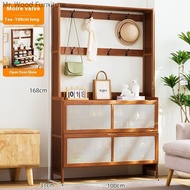 Cabinet, locker Solid Wood Shoe Cabinet Shoe Rack Storage Foyer Cabinet