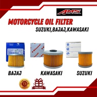 Motorcycle Oil Filter | Engine Filter Replacement | Fits Suzuki, Bajaj, Kawasaki, Yamaha