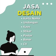Jasa Desain Kartu Nama,Undangan,Kaos,Stiker,Poster,Banner,CV
