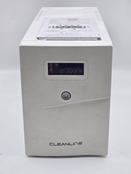 UPS เครื่องสำรองไฟมือสอง (second hand) CLEANLINE รุ่น D-1500K 1500VA/900W พร้อมแบตเตอรี่ใหม่ สินค้าพ