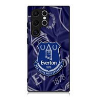 Samsung Case S25 S24 S23 S22 S21 S20 S9 S8 S7 S6 Ultra Plus FE Edge Softcase Everton Blue