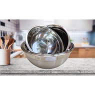 STAINLESS STEEL MIXING BOWL / KNEADING BOWL / MULTIPURPOSE BOWL/ STAINLESS STEEL BOWL 24CM~30CM