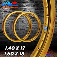 ล้อ COM 1.40 X 17 + 1.60 X 18 ขอบเรียบ ล้อคอม แพ็คคู่ ขอบเรียบ ขนาด 1.40 ขอบ 17 และ 1.60 ขอบ 18 ล้อค