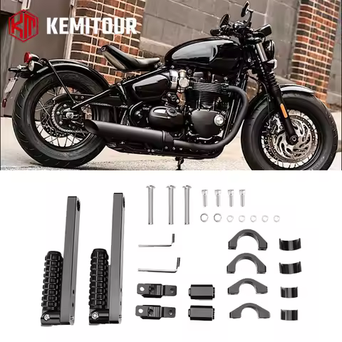 For Triumph Bonneville Bobber T100 T120 Street Twin Rocket 3 Universal Moto Bumper For BMW R9T R18 F