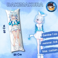 Dakimakura Arona bluearchive bolster/ 20x60cm/ / includes contents custom/