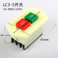 Start Button Switch LC3-5A 20A Three-Phase Switch Motor Table Drill Grinding Saw Machine Meat Grinde